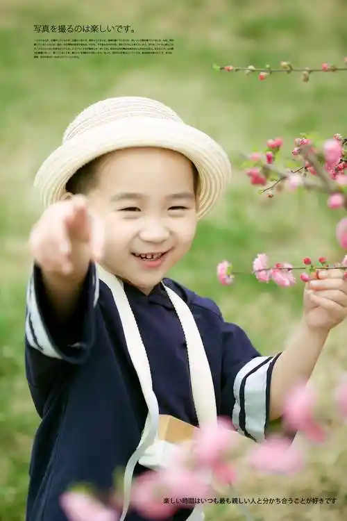 外景小男孩 _儿童摄影作品_摄影作品-黑光图库