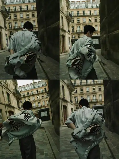 白敬亭优雅随拍绝美背影杀享受巴黎好时光