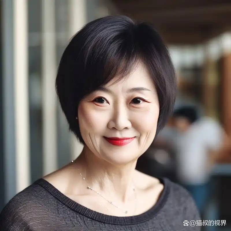 50岁一60岁短发女什么发型好看