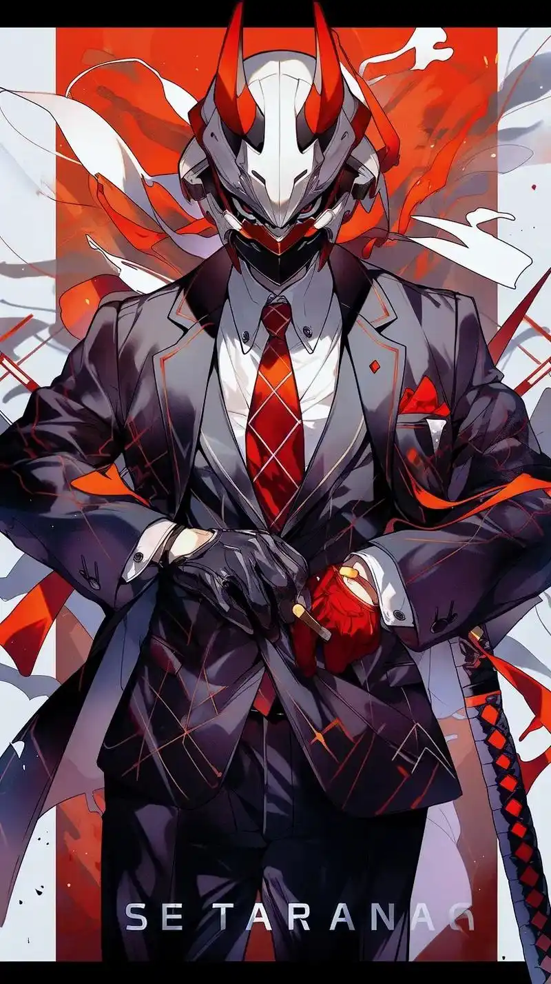 黑暗系壁纸来一波,宝子们你们喜欢吗?#西装暴徒 #酷炫 #黑 - 抖音