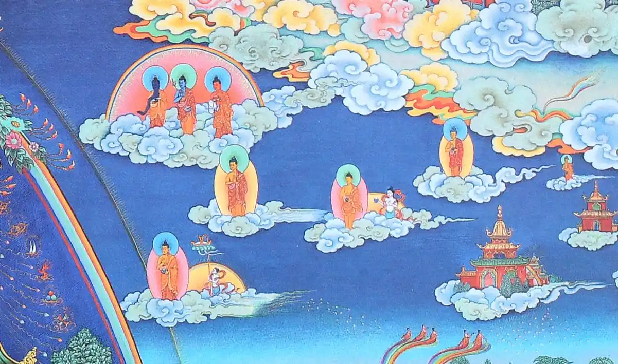 收藏| 高清观想图集——走进极乐世界(下)