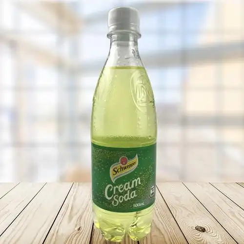 香港玉泉忌廉 5瓶*500ml香港饮料玉泉忌廉汽水 苏打水奶油味汽水 7