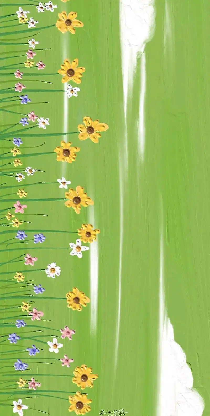可爱又清新的绿色系壁纸合集,好看又护眼,选一张当壁纸吧
