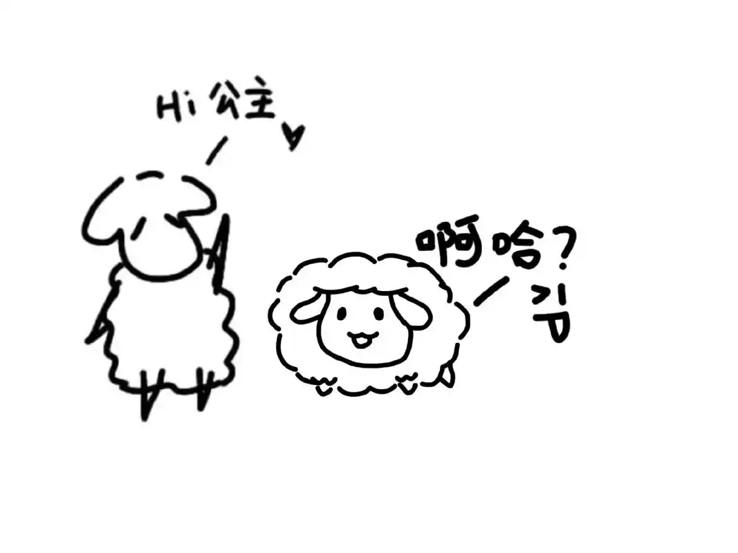 p3:易烊千玺画的羊 p2:英语选修课签到画的 - 抖音