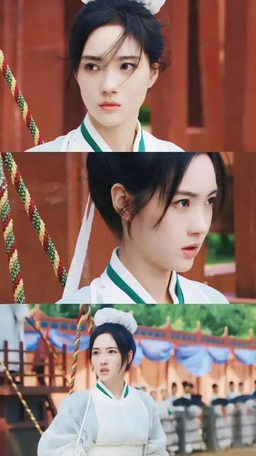 赵嘉敏,之前是snh48组合成员,第二届冠军获得者,后考上中央戏剧学院