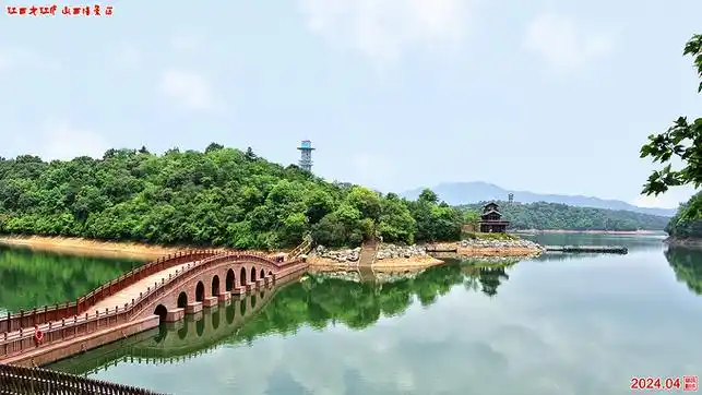 江西九江庐山西海景区图