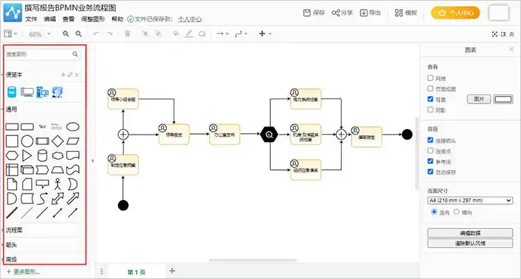 一款实用的bpmn图绘制软件助你快速绘制业务流程图