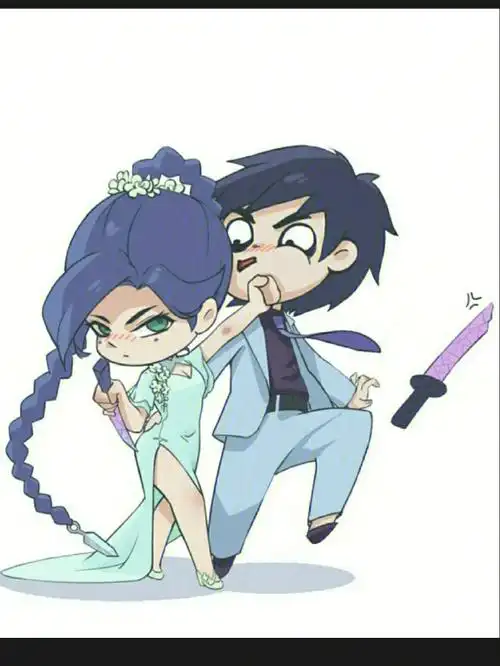 阿柒和梅小姐的婚礼现场