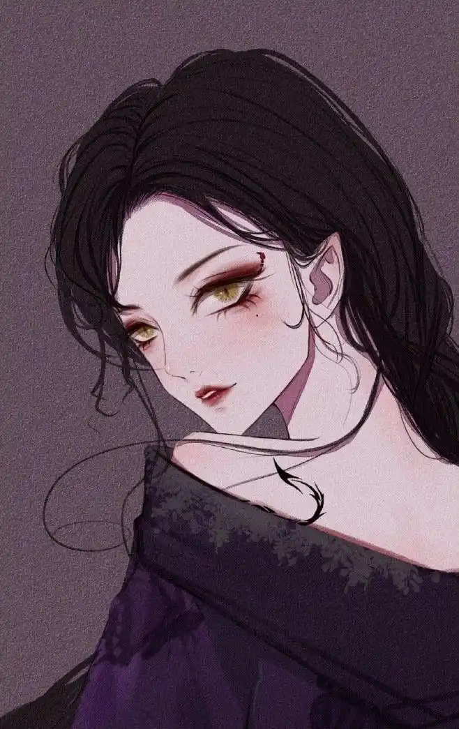 暗黑系12星座女生头像,精选十二星座头像大全