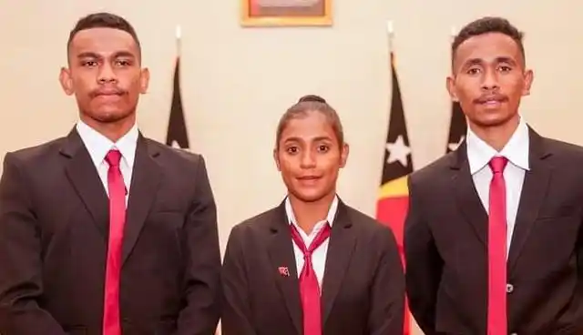 东帝汶三人代表团来到东京,只因为奥林匹克这个梦想的舞台|奥运会