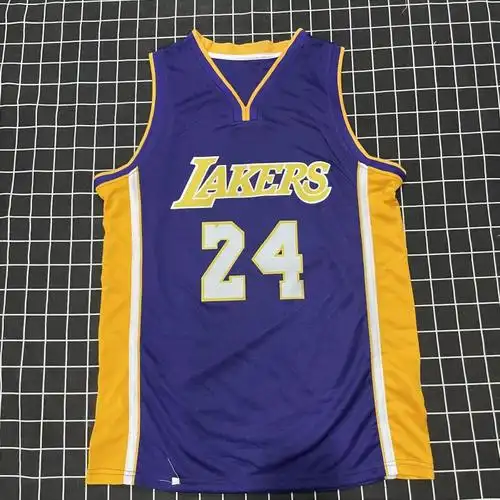 滕讯体育nba全明星湖人队24号科比布莱恩特球衣8号黑曼巴经典黄色白色
