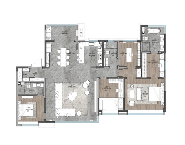 奢阔大平层 全球顶级居住风潮 ——凤凰网房产天津