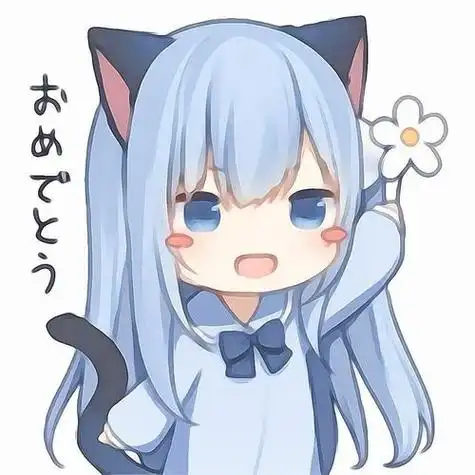 女生头像动漫萌图猫耳 动漫头像图片大全 -【爱个性】