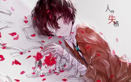 动漫《人间失格》卡通人物高清桌面壁纸