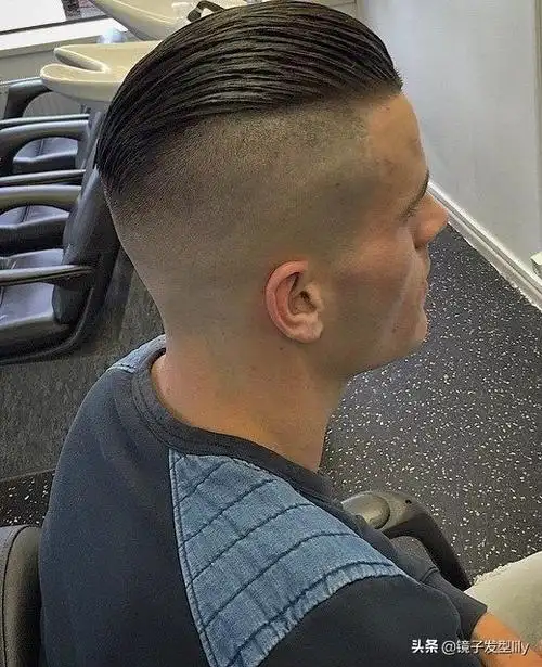 帅气背头