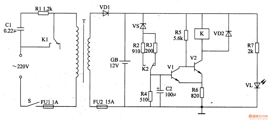 机动车蓄电池充电器 五
