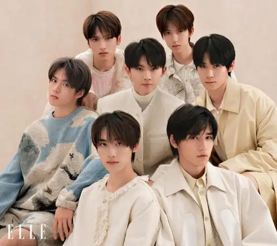 时代少年团elle封面##时代少年团冷暖色调大片