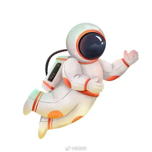 宇航员免扣小元素~宇航员可爱起来