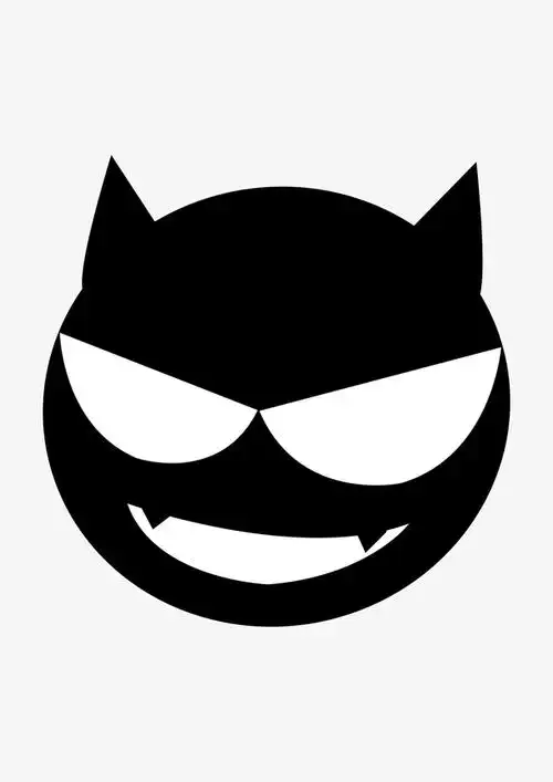 小恶魔卡通头像素材免费下载_觅元素