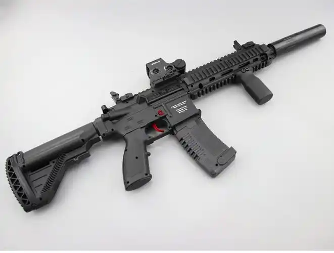 绝地求生吃鸡m416电动连发下供水弹枪hk416模型成人cs玩具水蛋抢