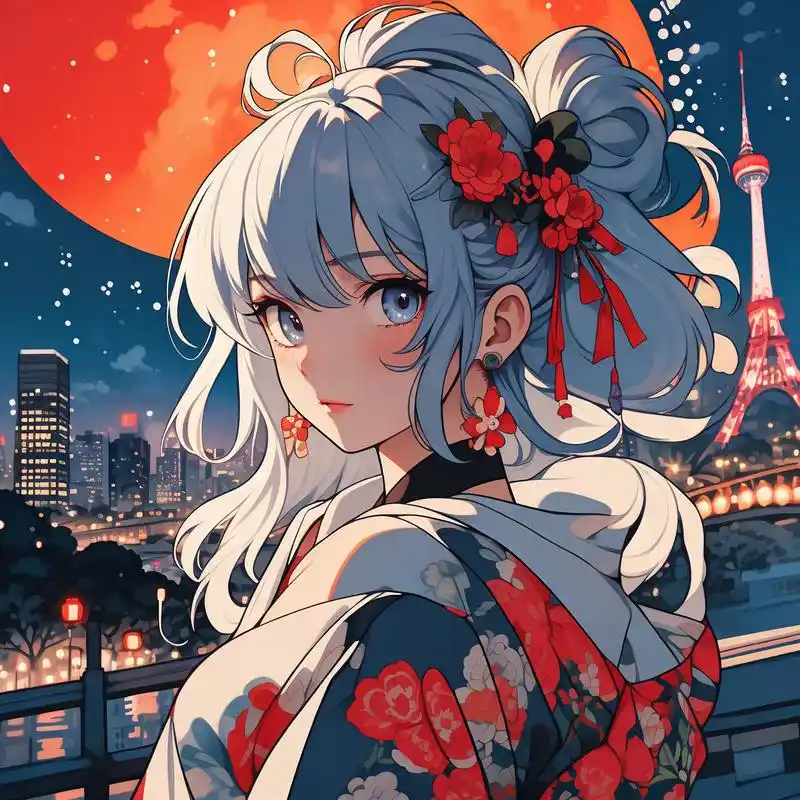 浮世绘风格头像,让你一眼惊艳99