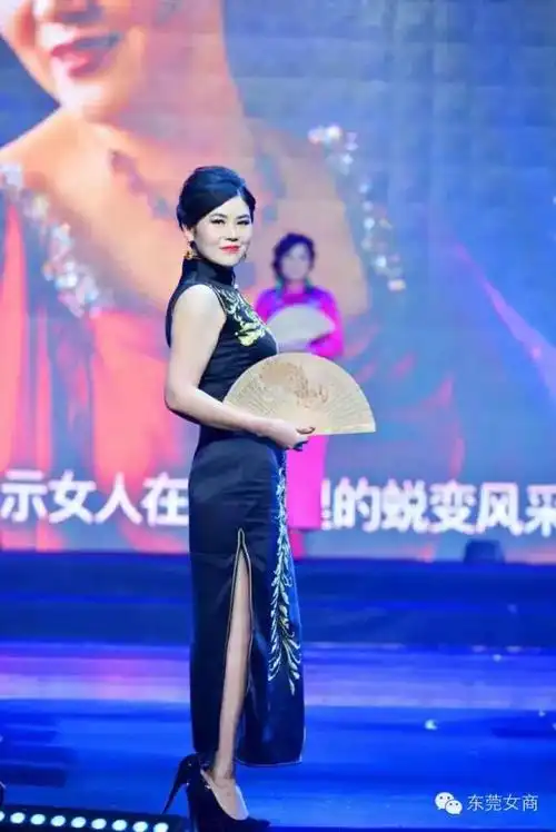 东莞女商副会长,第19届环球夫人(东莞赛区)冠军周祥菊在