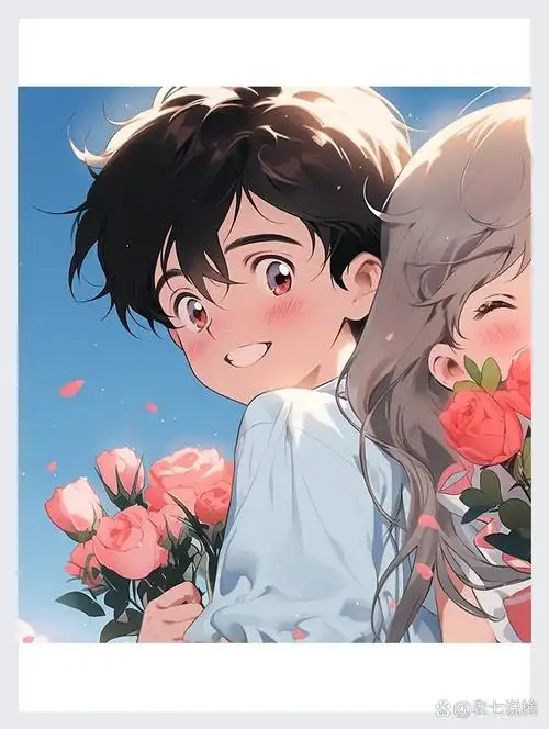 情侣头像/玫瑰花🥀你拿才好看ღ 一眼心动的手捧花情头 🌹