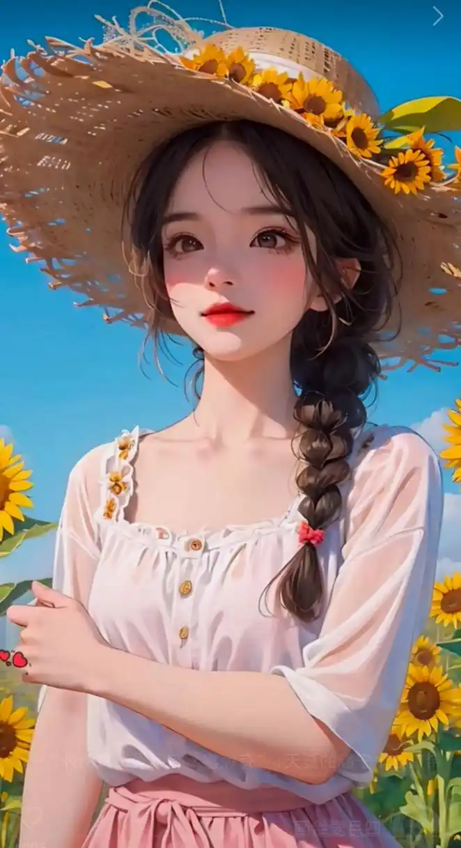 可爱的女孩子[鲜花][鲜花][鲜花][鲜花]