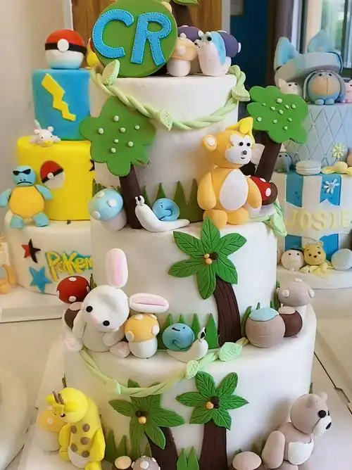 翻糖卡通蛋糕学员作品