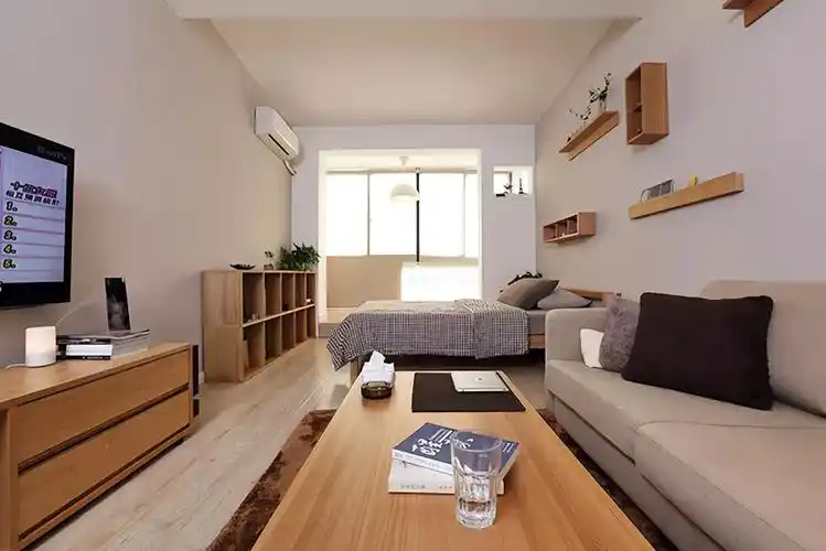 50平一室公寓装修小户型这样装很实用