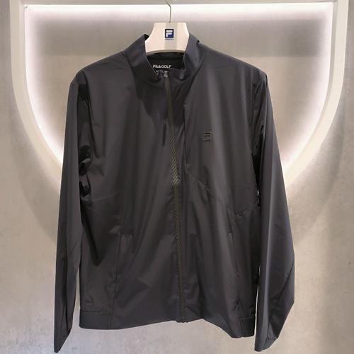 斐乐fila正品23秋新款男装梭织休闲运动立领外套上衣a11m335704f