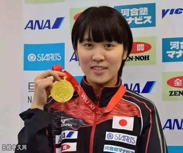 2017年无锡亚乒赛女单冠军平野美宇(日经中文网)