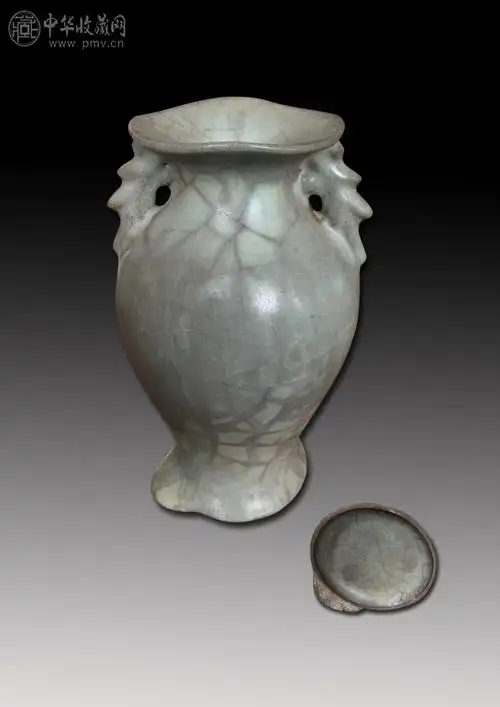 (宋) 官窑【梅瓶】高17cm