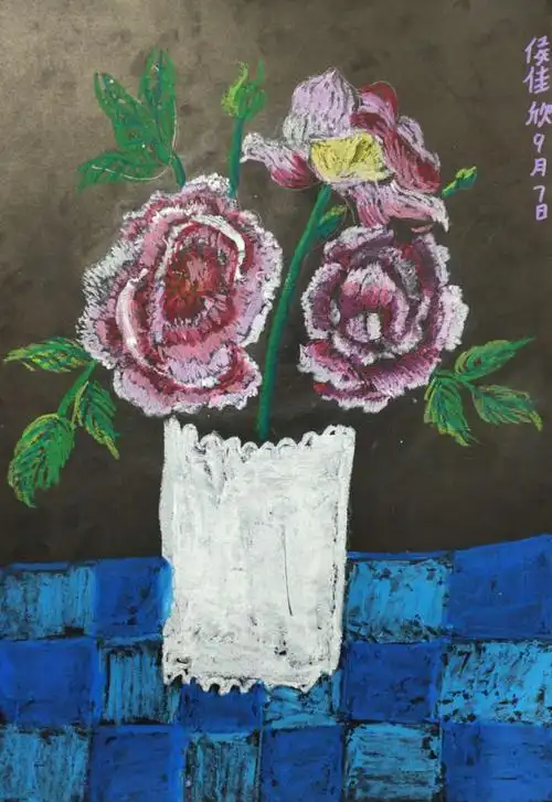 点彩花卉(照片)