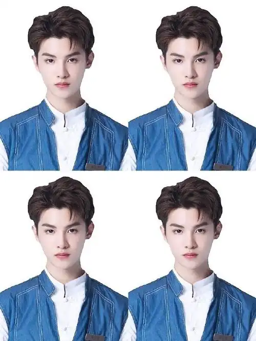 快来围观连证件照都帅skr人的justin 女心狙击手出击