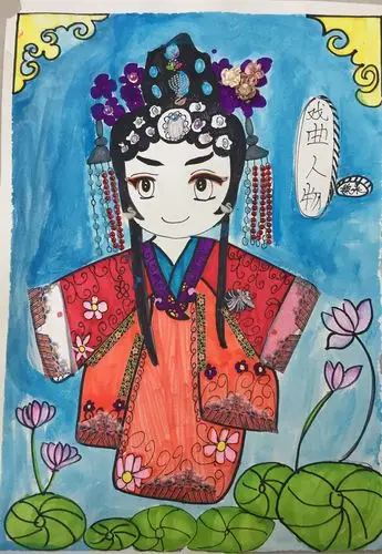 2020.7.25～26和园校区国际动漫班《戏曲人物》 - 美篇