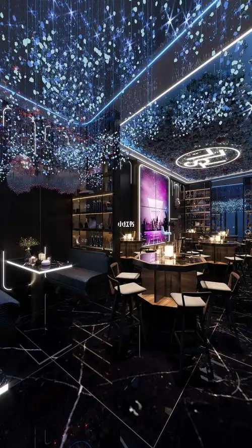 清吧效果图设计方案