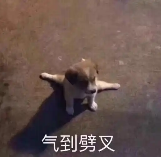 气到劈叉qq表情包聊天图片表情