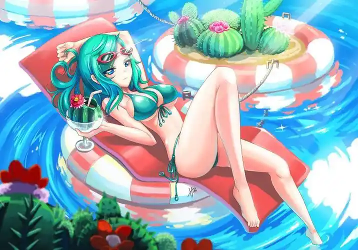 cactus-泳装比基尼-触站