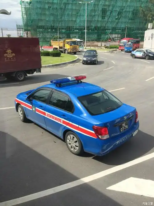 在澳门拍的卡罗拉警车