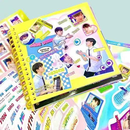 追星手帐手帐拼贴时代少年团张真源