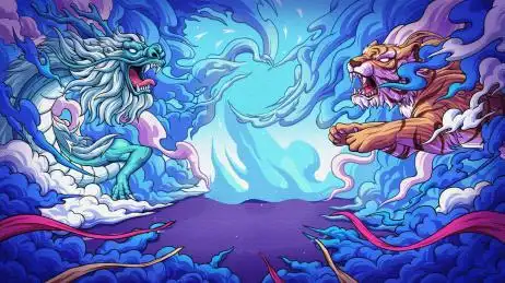 龙争虎斗 龙 虎 海报