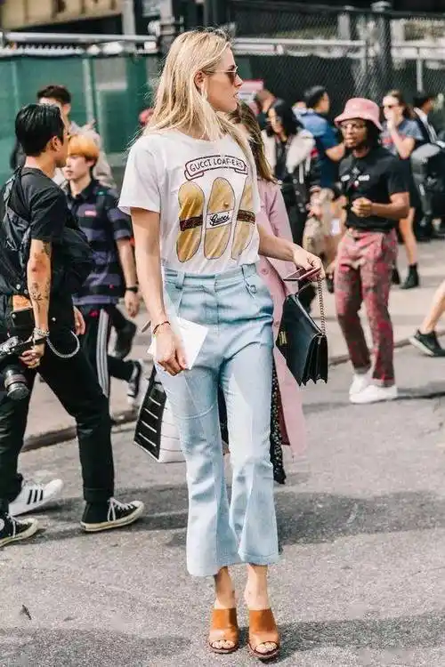 一件t恤的25种穿法承包你一夏天的时髦