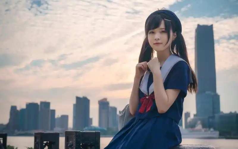 清新可爱美少女写真桌面壁纸高清大图预览1920x1200_美女壁纸下载_美