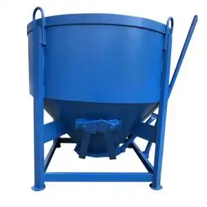 板式加厚手压式塔机建砂浆混凝土漏斗齿轮手筑料卸圆吊斗塔吊料斗