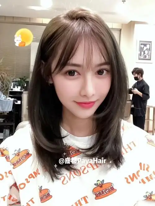 青春活力 少女感发型锁骨发