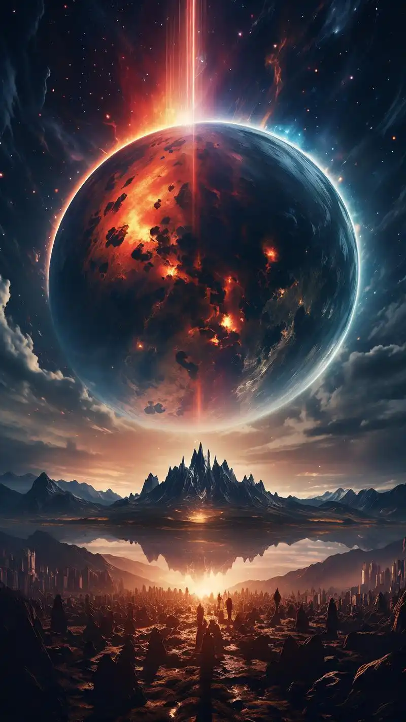 78黑色背景夜空壁纸:星辰璀璨,梦幻之旅90 哇喔~ 踏入这片神秘的