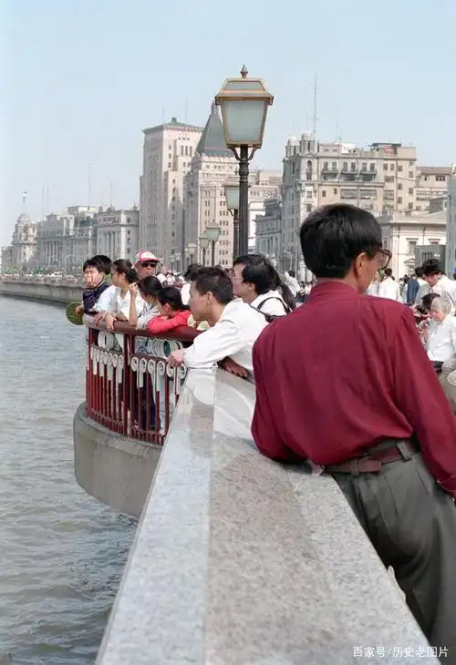 历史的印记,1994年的上海老照片