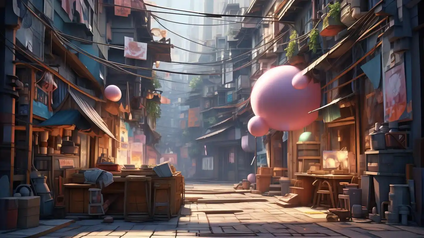 动漫街景壁纸96打造二次元梦幻桌面