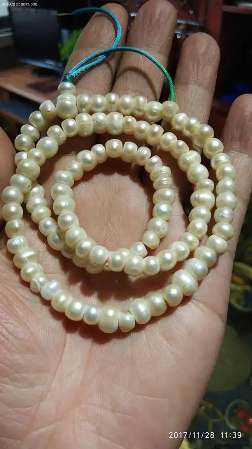 藏区老珍珠念珠